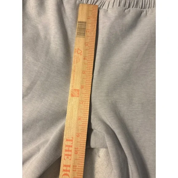 Old Navy Active Dynamic Fleece Joggers Gray Petite M Zipper Pockets Sweatpants - Picture 4 of 9